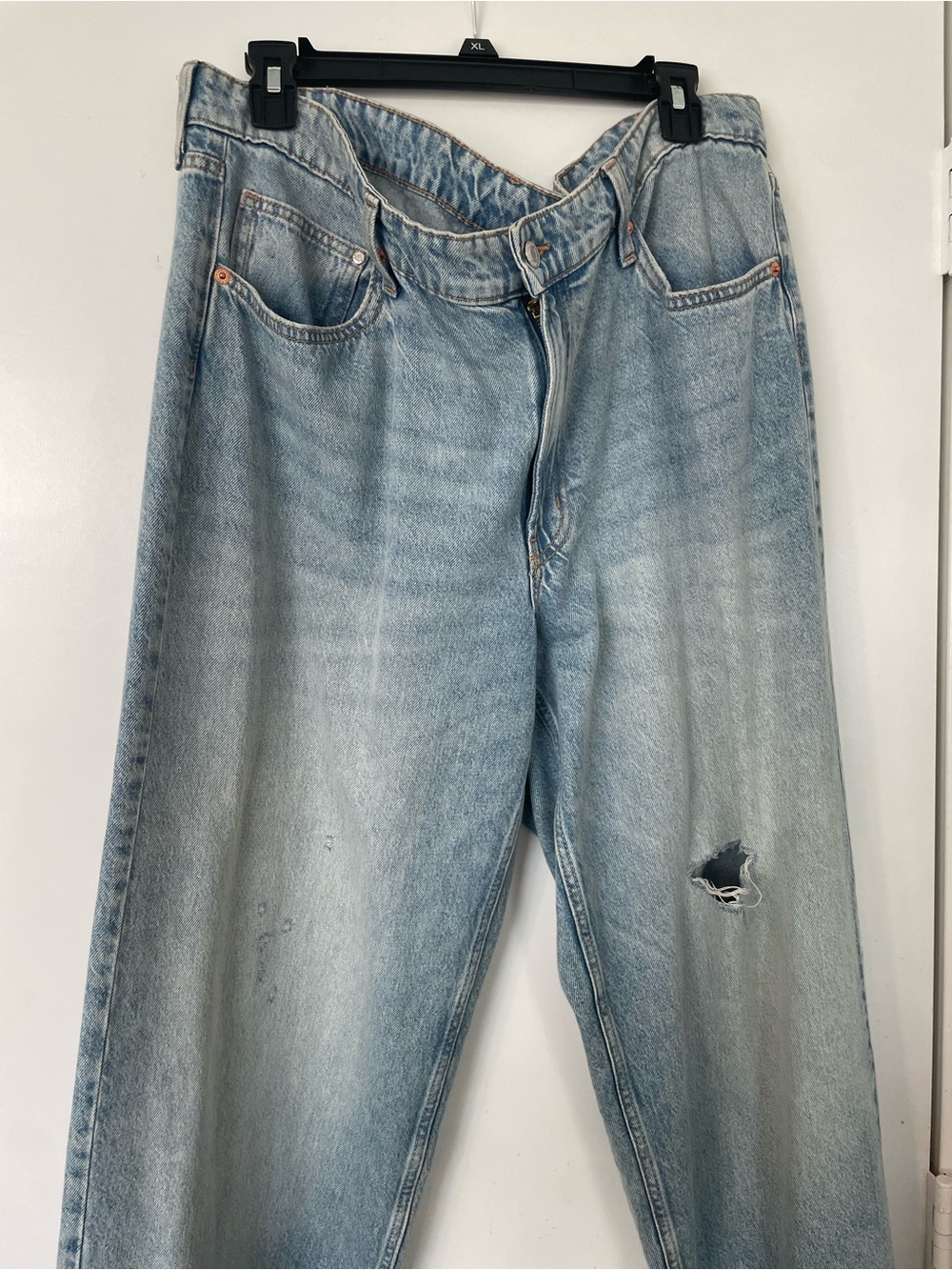 H&M & Denim Low Waist Baggy Jeans